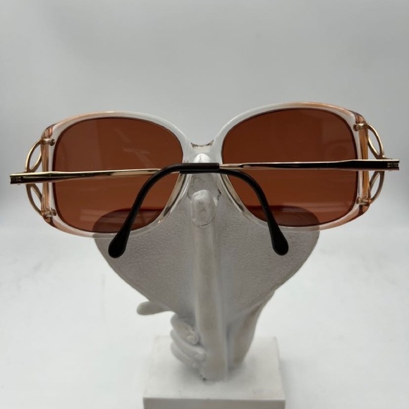 Vintage Berdel Brown Gold Oval Sunglasses Frames Rita - Picture 4 of 6